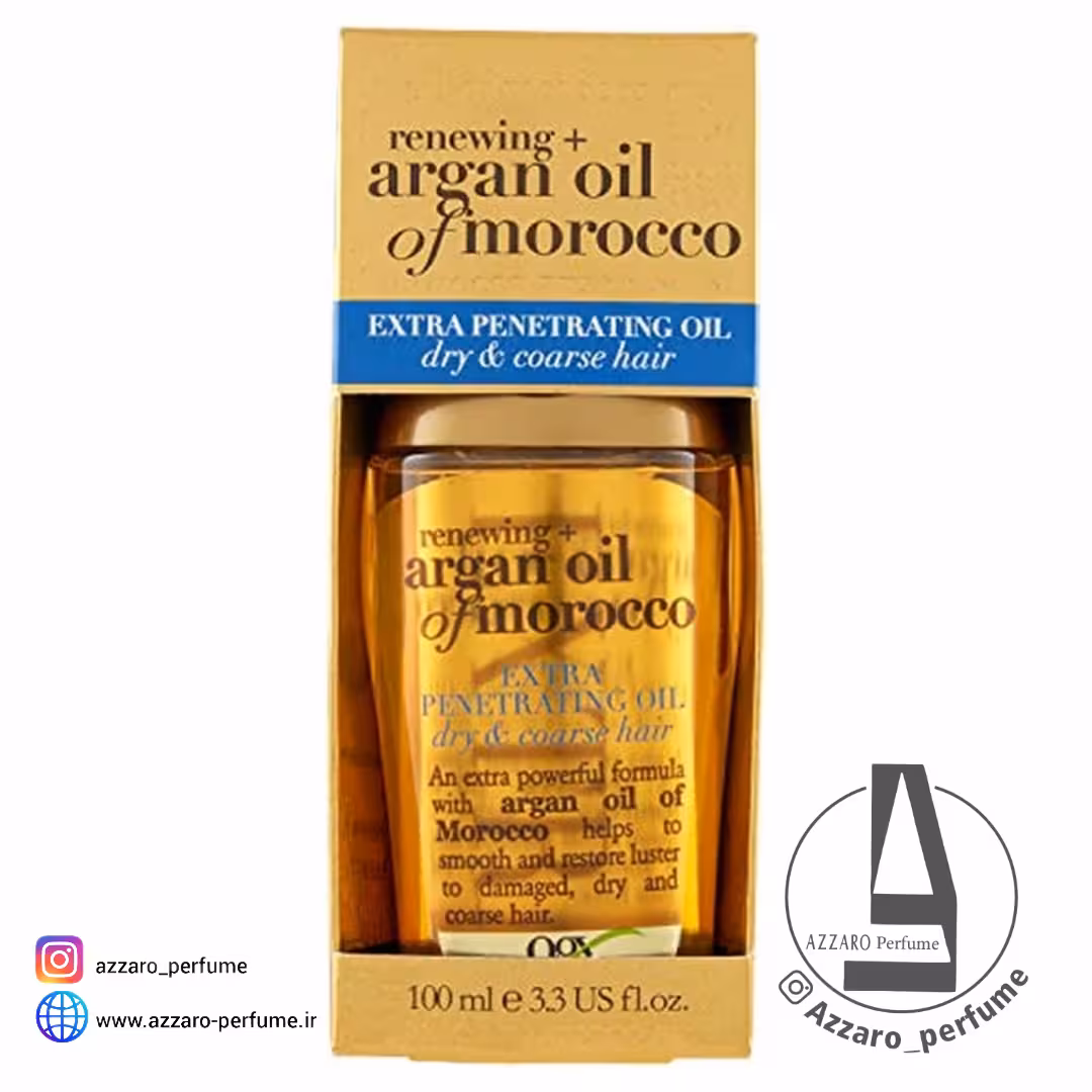 روغن آرگان ogx او جی ایکس حجم 100 میل