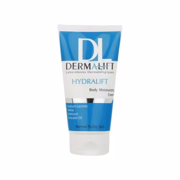 کرم مرطوب کننده بدن درمالیفت مدل Hydralift حجم 150 میلی لیتر