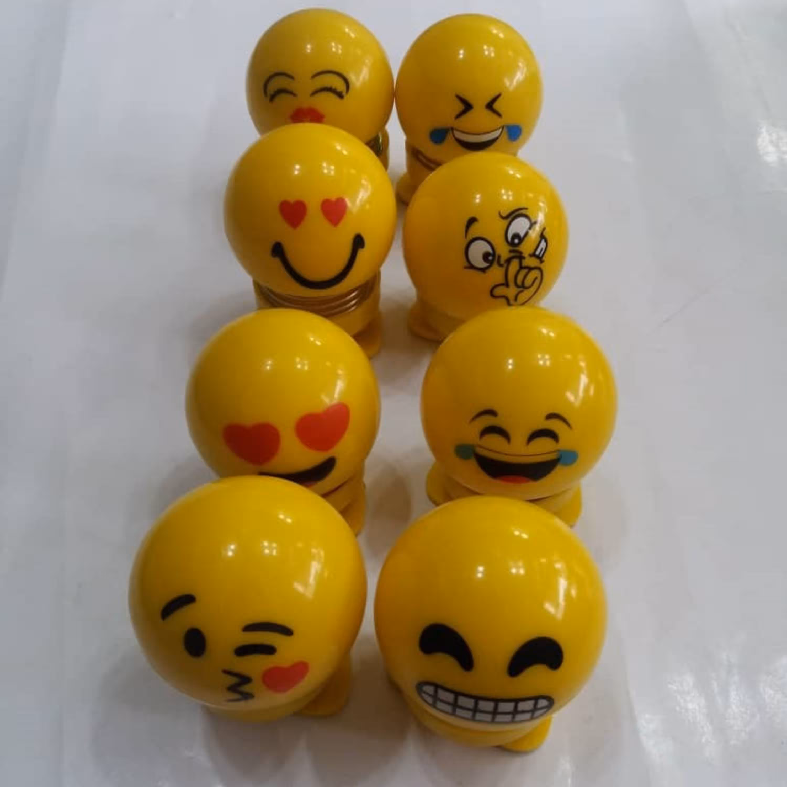 ایموجی فنری پلاستیکی بافنر قابل تنظیم بسته 8عددی