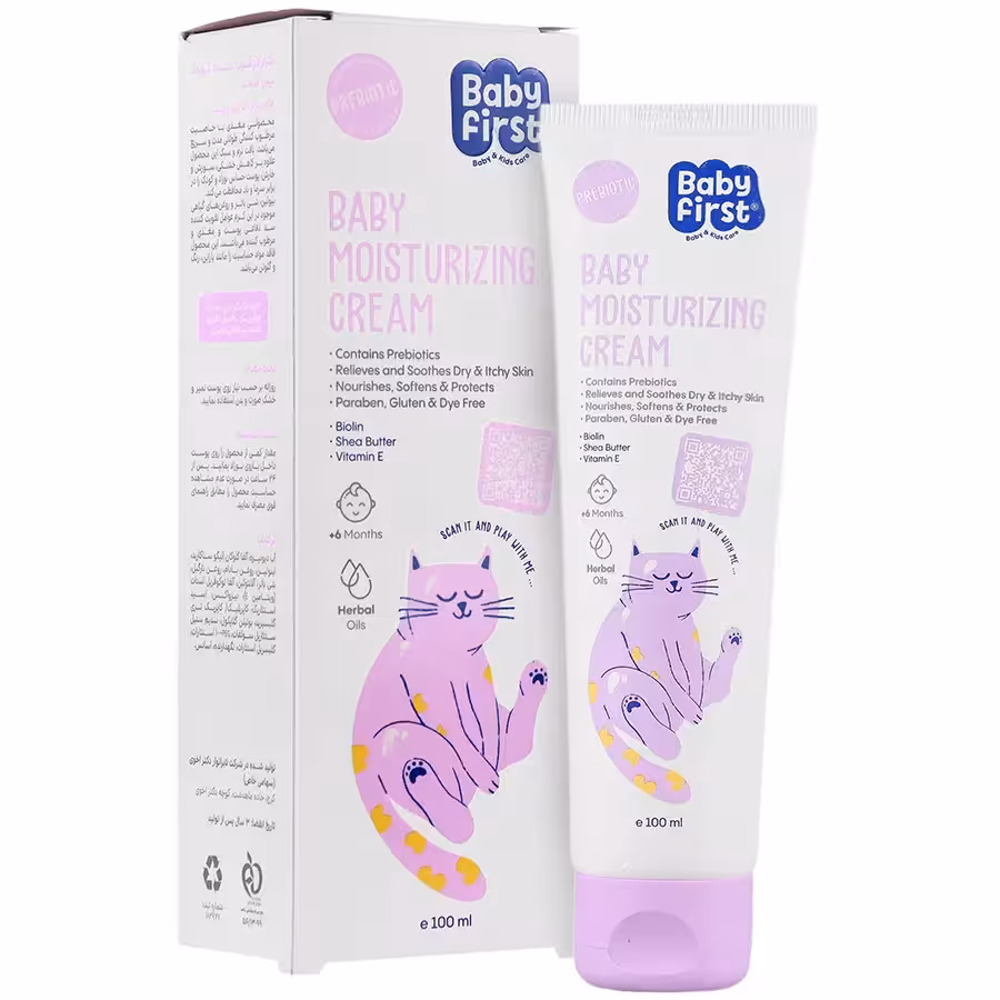 بیبی فرست کرم مرطوب کننده کودک