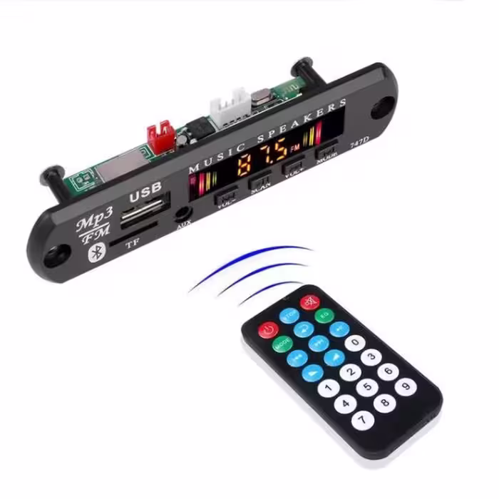 پخش کننده بلوتوثی MP3 PLAYER پنلی 12V
