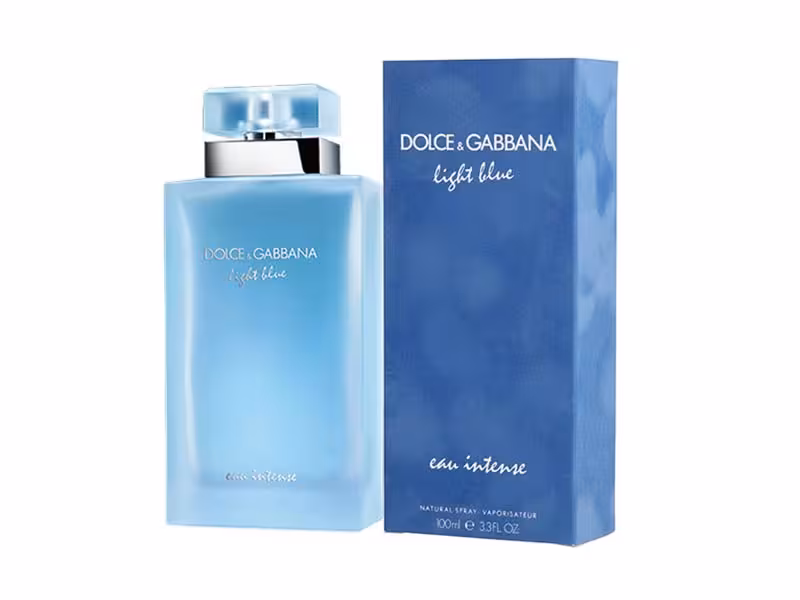 عطر و ادکلن زنانه دولچه گابانا لایت بلو او اینتنس D&G light blue eau intense