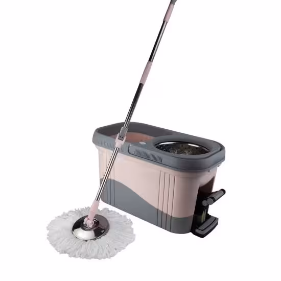 زمین شوی چرخشی پدال دار با سبد استیل و کیفیت فوق العاده عالی و بی نظیر و یکسال ضمانت