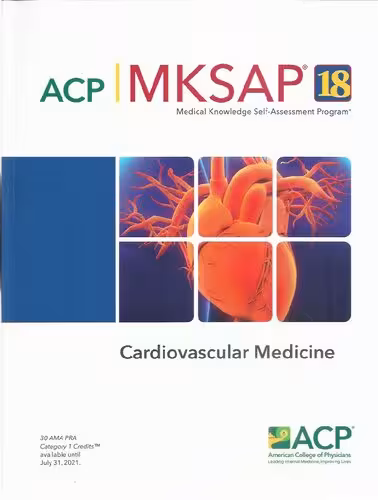 خرید و دانلود نسخه کامل کتاب MKSAP (R) 18 General Internal Medicine, Medical Knowledge Self-Assessment Programm MKSAB 18