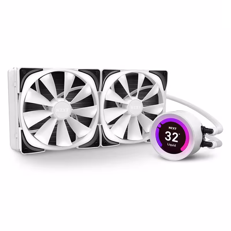خنک کننده مایع پردازنده ان زی ایکس تی Kraken Z63 AIO 280mm White