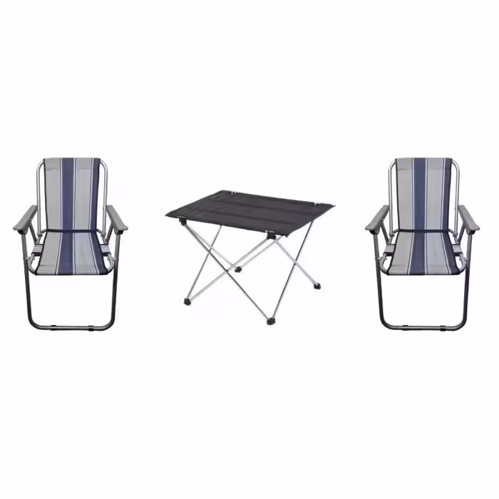 میز و صندلی سفری  تاشو 2 نفره مدل Asplus بسته 3 عددی