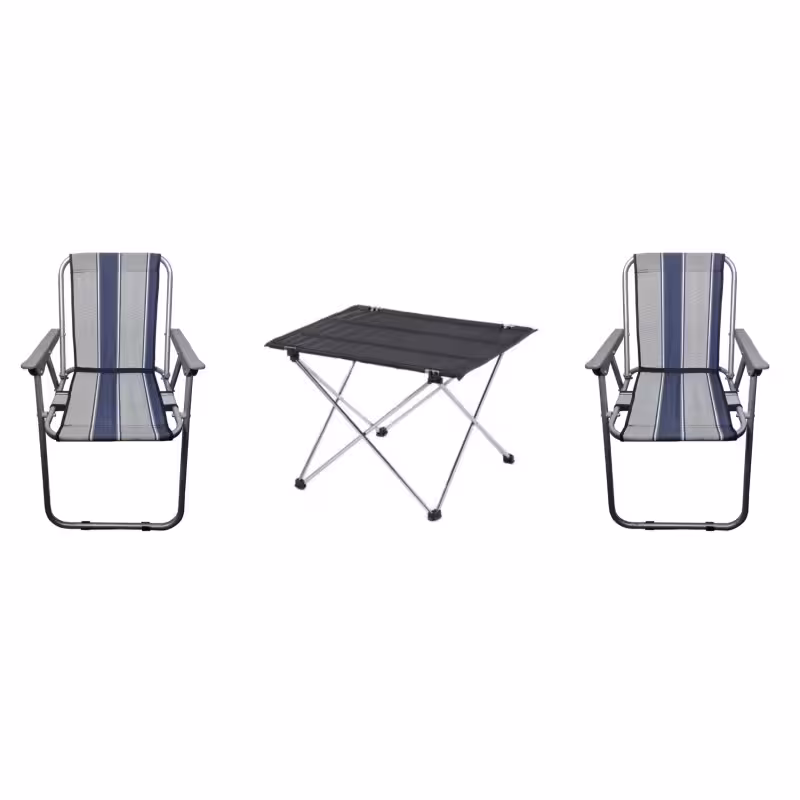 میز و صندلی سفری  تاشو 2 نفره مدل Asplus بسته 3 عددی