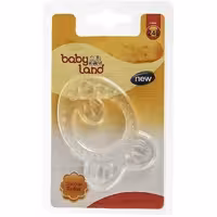 دندان گیر سیلیکونی بیبی لند Baby land کد 246 مناسب نوزادان از 3 ماهگی