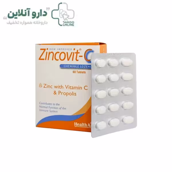 قرص جویدنی زینکوویت ث هلث اید