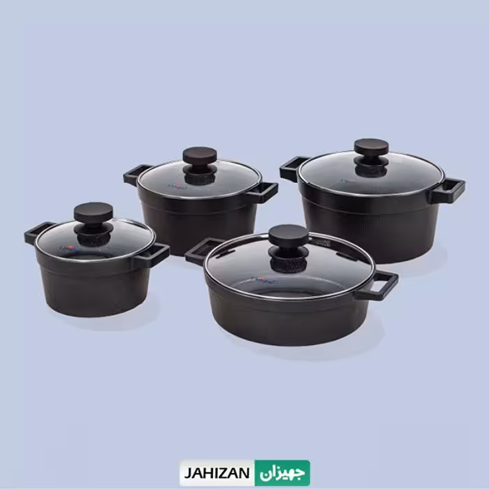 سرویس قابلمه یونیک مدل دیاموند 8 پارچه کد8500