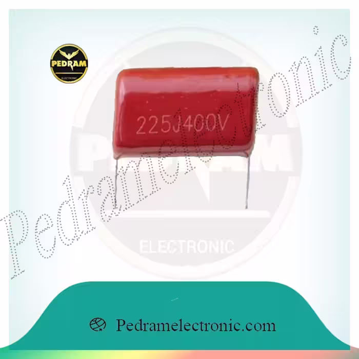 خازن پلی استر 2.2MF 400 225-400 POL