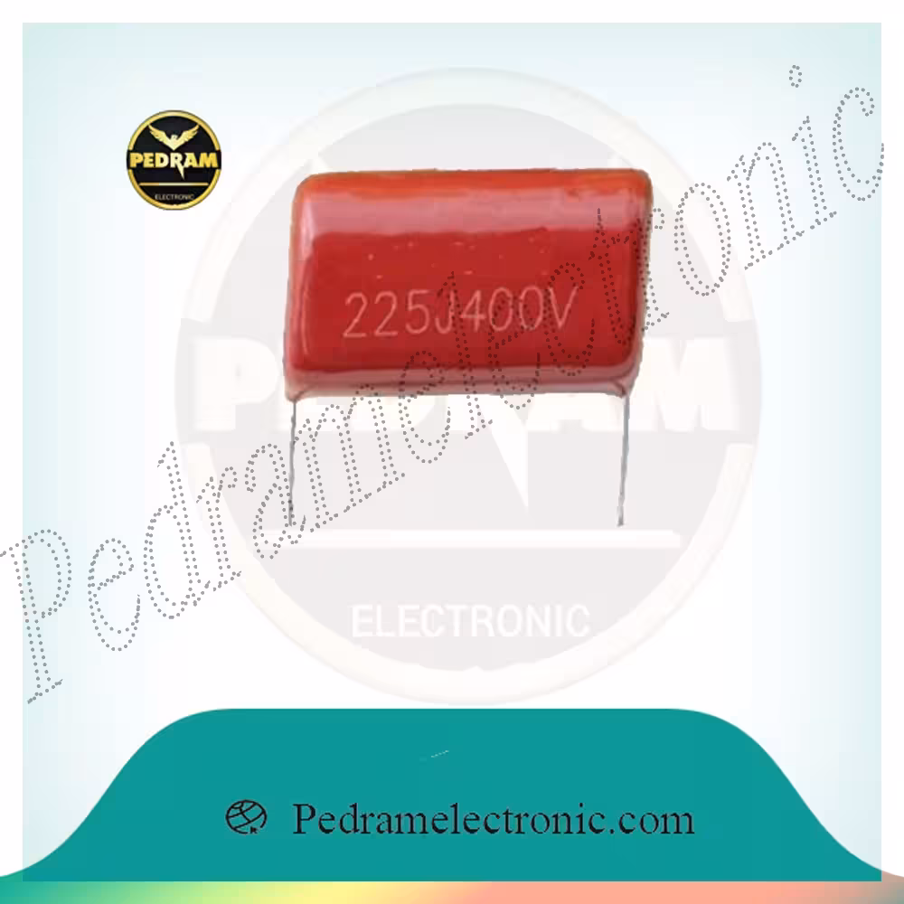 خازن پلی استر 22MF 400 225-400 POL