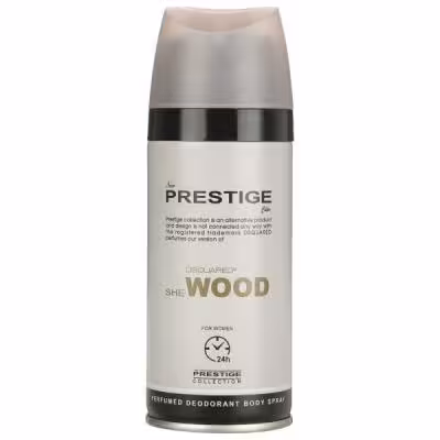 اسپری خوشبو کننده بدن زنانه پرستیژ مدل Dsquared2 She Wood حجم 150 میلی لیتر