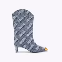 قیمت و خرید چکمه زنانه آبی کرت گایگر مدل regent crystal boot اورجینال