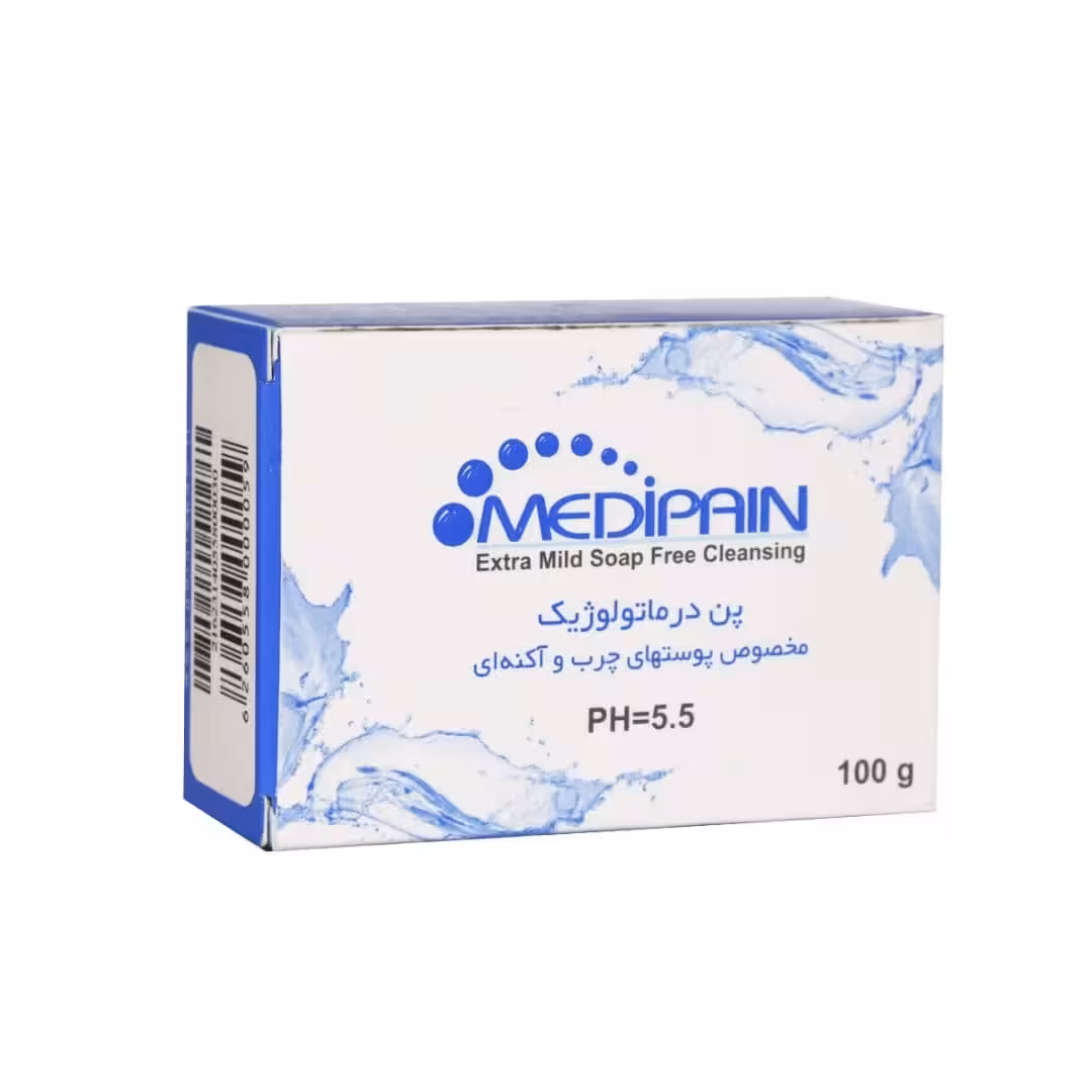 پن درماتولوژیک پوست چرب مدیپن 100 گرم