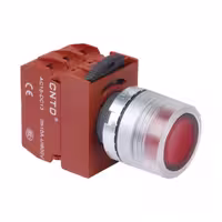 شستی استپ چراغدار قطر 22 CNTD کد C2PIF