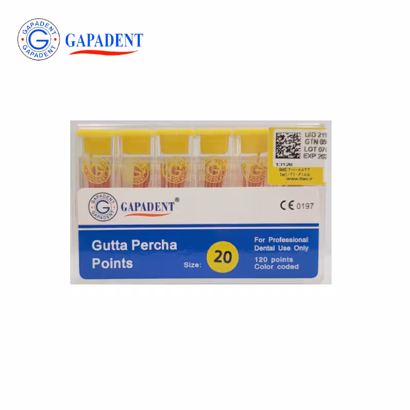 گوتا پرکا 2 درصد سایز 20 – GAPADENT
