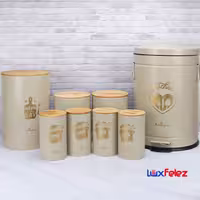 سرویس آشپزخانه یونیک مدل love (هشت پارچه)
