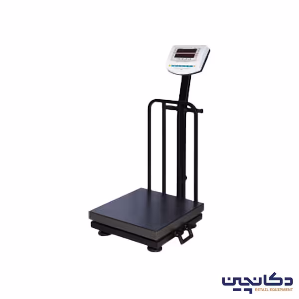 باسکول محک نمایشگر ثابت سینی گالوانیزه(ظرفیت 200 کیلوگرم)