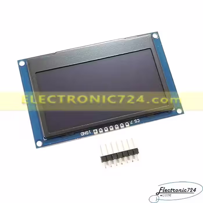 نمایشگر اولد OLED 128X64 سفید 2.42 اینچ SPI I2C