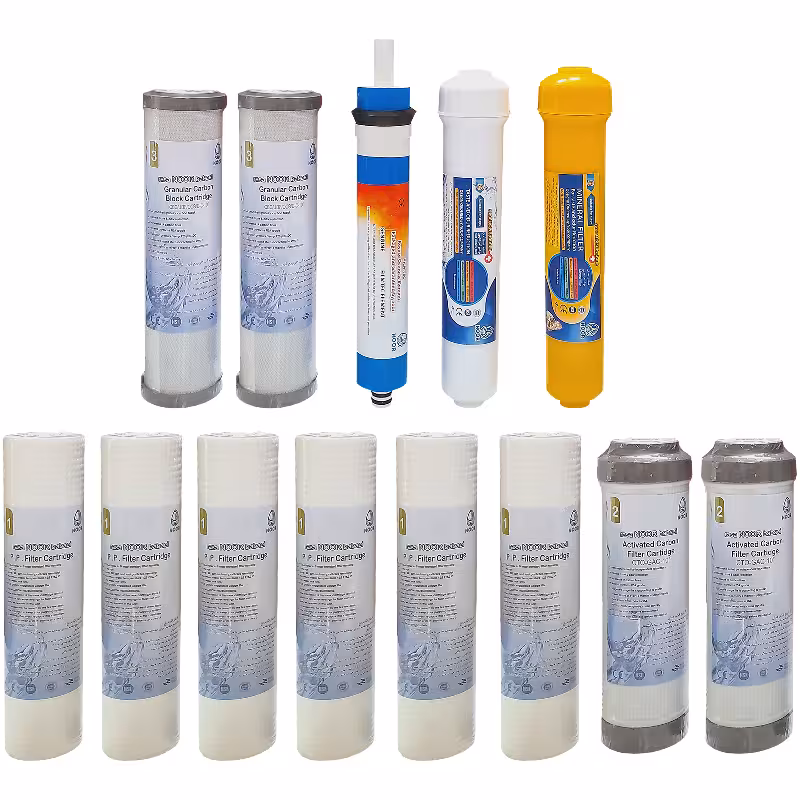 فیلتر دستگاه تصفیه آب نور مدل نشاط بسته 13 عددی