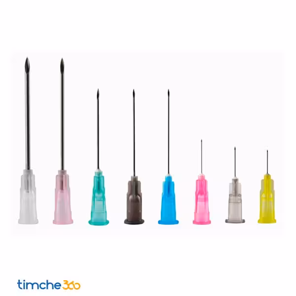 سر سوزن حلما گیج 30 زرد طول 8mm بسته 300 عددی