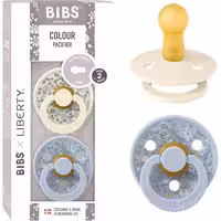 پک دو عددی پستانک بیبس BIBS مدل  Dusty Blue Mix سایز 6-18 ماه