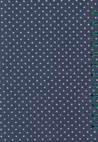 دفتر پارچه ای بدون خط (قدیما کد 555)،(سیمی)