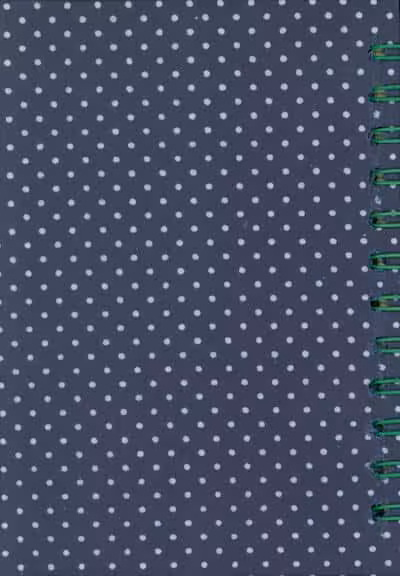 دفتر پارچه ای بدون خط (قدیما کد 555)،(سیمی)
