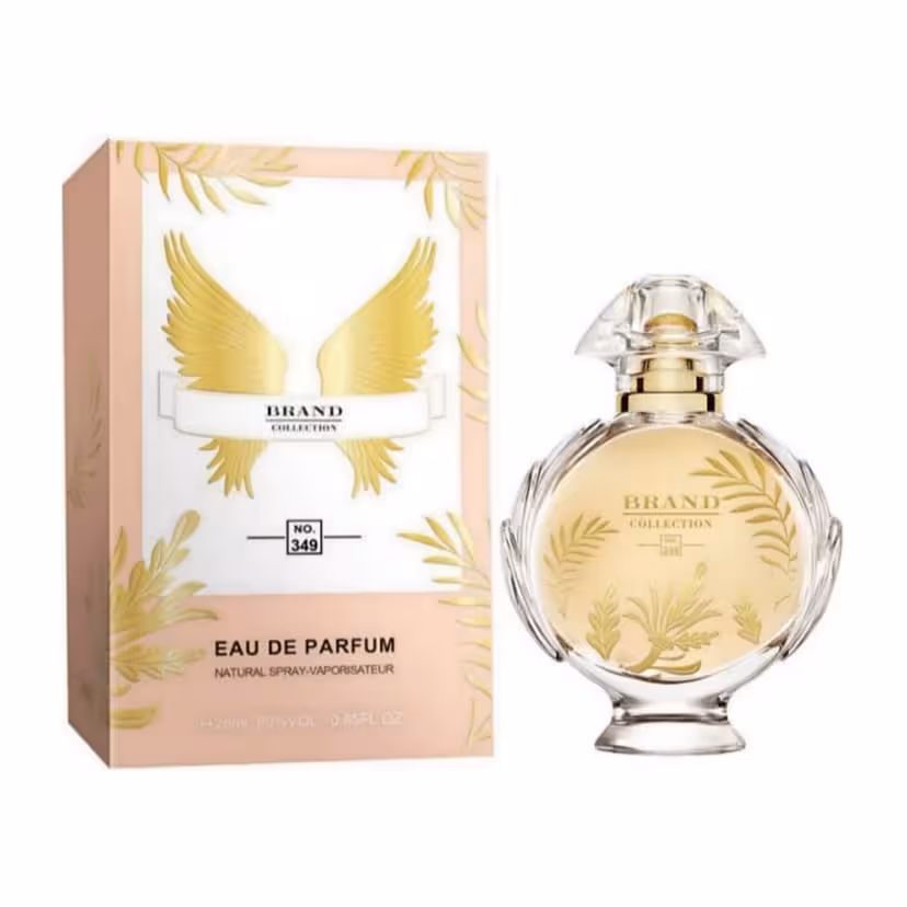 عطر جیبی حجم 25 میل شماره 349 گپاکورابان المپیا سولار برند کالکشن - Brand Collection