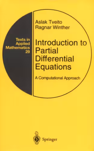 خرید و دانلود نسخه کامل کتاب Introduction to Partial Differential Equations: A Computational Approach