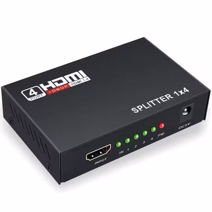 اسپلیتر 4 پورت HDMI کی نت پلاس مدل KP-SPHD1404 -