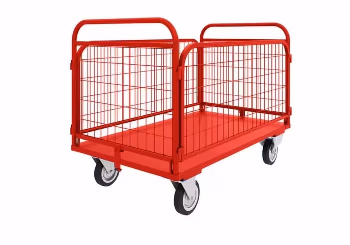 چهارچرخ حفاظ دار ظرفیت 500 کیلوگرم