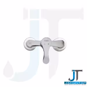 شیراهرمی توالت ونوس سفید کروم آریانا