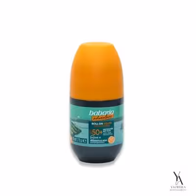 رول ضد آفتاب لیمیتد ادیشن باباریا BABARIA ضدآب و تسکین دهنده با SPF50 مناسب پوست حساس حجم 50 میل