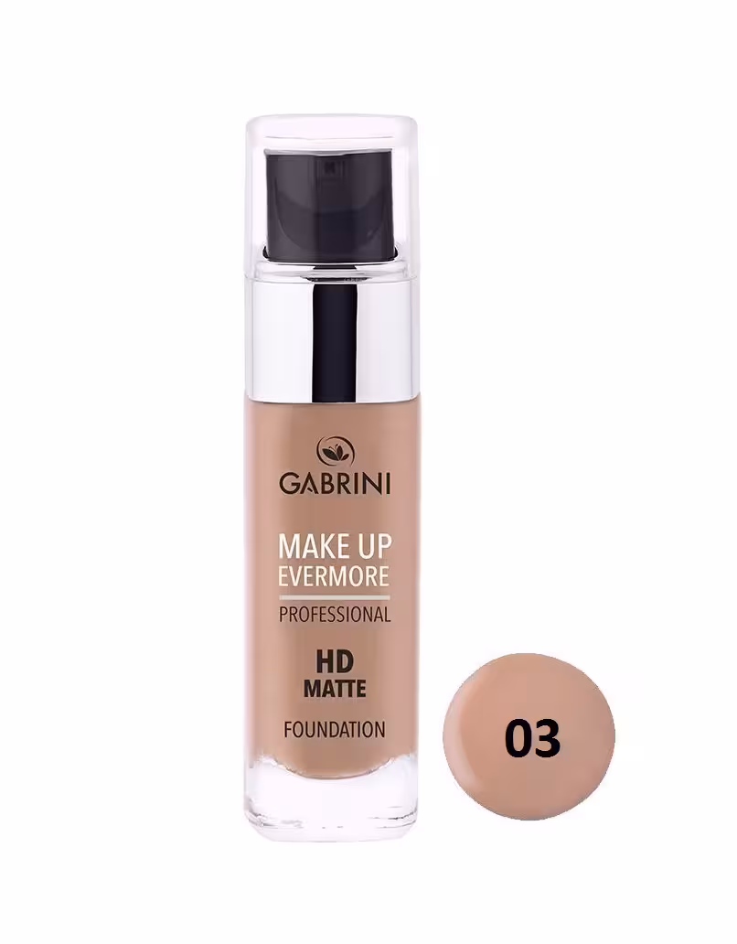 کرم پودر گابرینی HD MATTE شماره 03