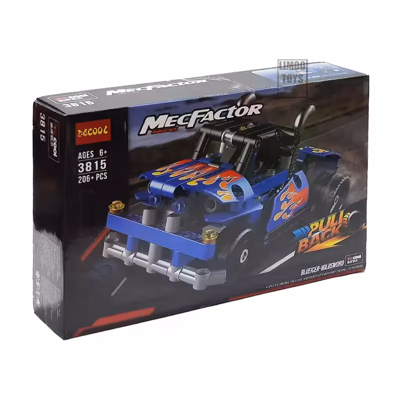 لگو تراک مسابقه Decool Mecfactor کد 3815