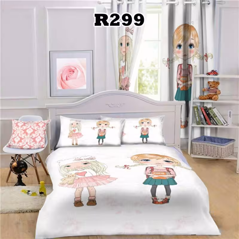 روتختی سه بعدی طرح دخترانه