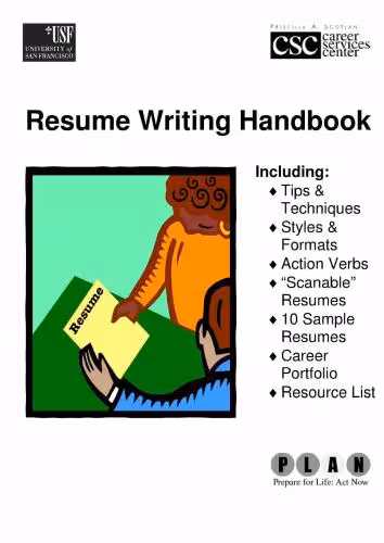 خرید و دانلود نسخه کامل کتاب Resume Writing Handbook