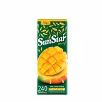 آبمیوه انبه پالپ دار سان استار 240 میلی لیتری