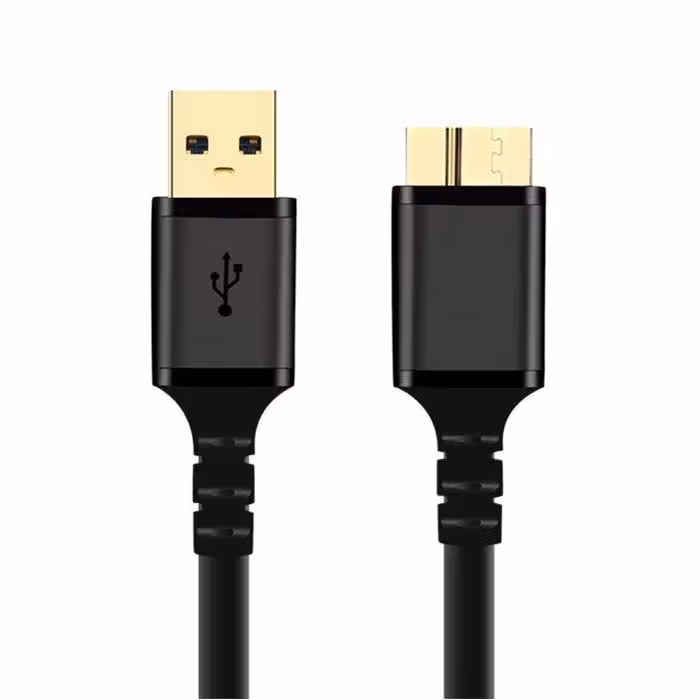کابل تبدیل USB به microB کی نت پلاس مدل KP-C4017 طول 15متر