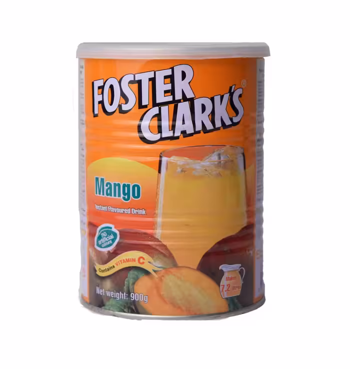پودر شربت انبه فوستر کلارکس FOSTER CLARKS وزن 900 گرم