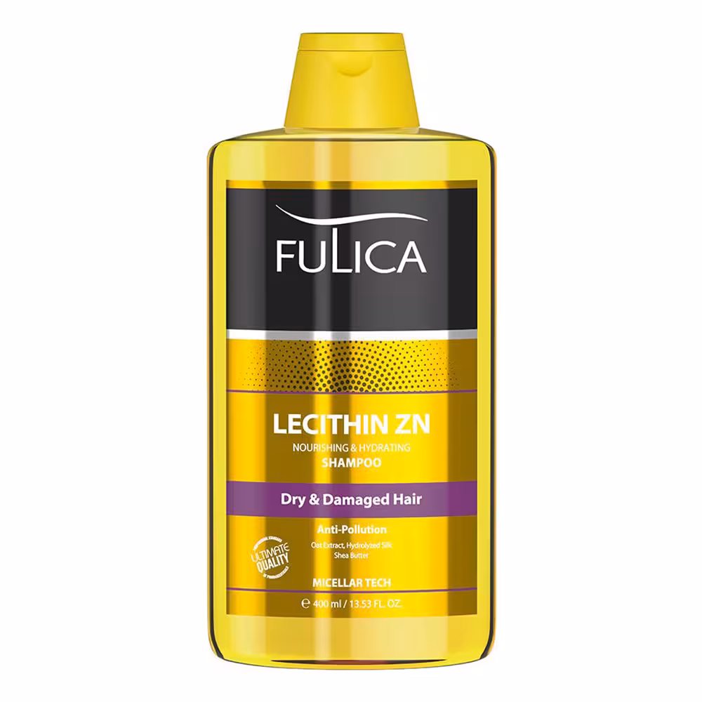 فولیکا شامپو لکتین ZN فاقد سولفات مناسب موهای خشک و آسیب دیده