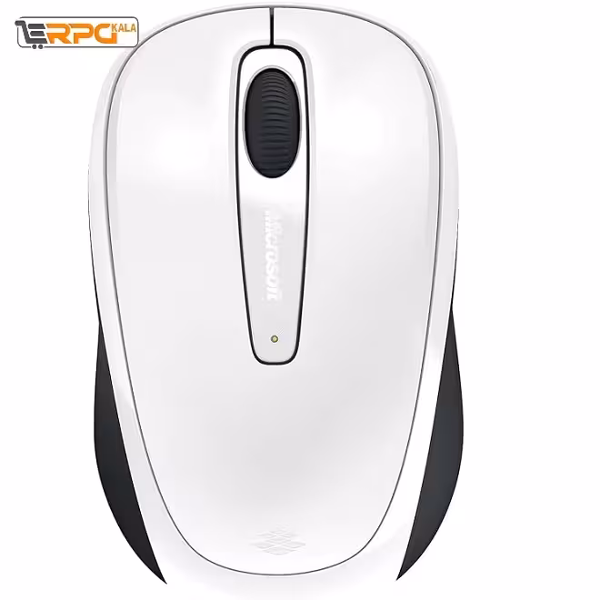 ماوس بی‌ سیم مایکروسافت مدل 3500 – سفید براق