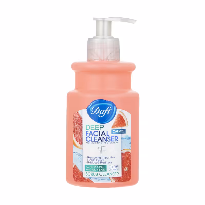 ژل شستشوی صورت دافی برای پوست چرب و جوش دار