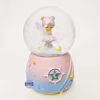 گوی چراغدار موزیکال پمپی برفی دختر با بال فرشته