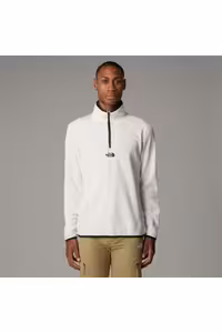 سویشرت مردانه M GLACIER 1 4 ZIP آرم آغوشی قطبی The North Face