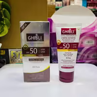 ضدآفتاب رنگی جیبلی اس پی اف 50 حجم 65 میل