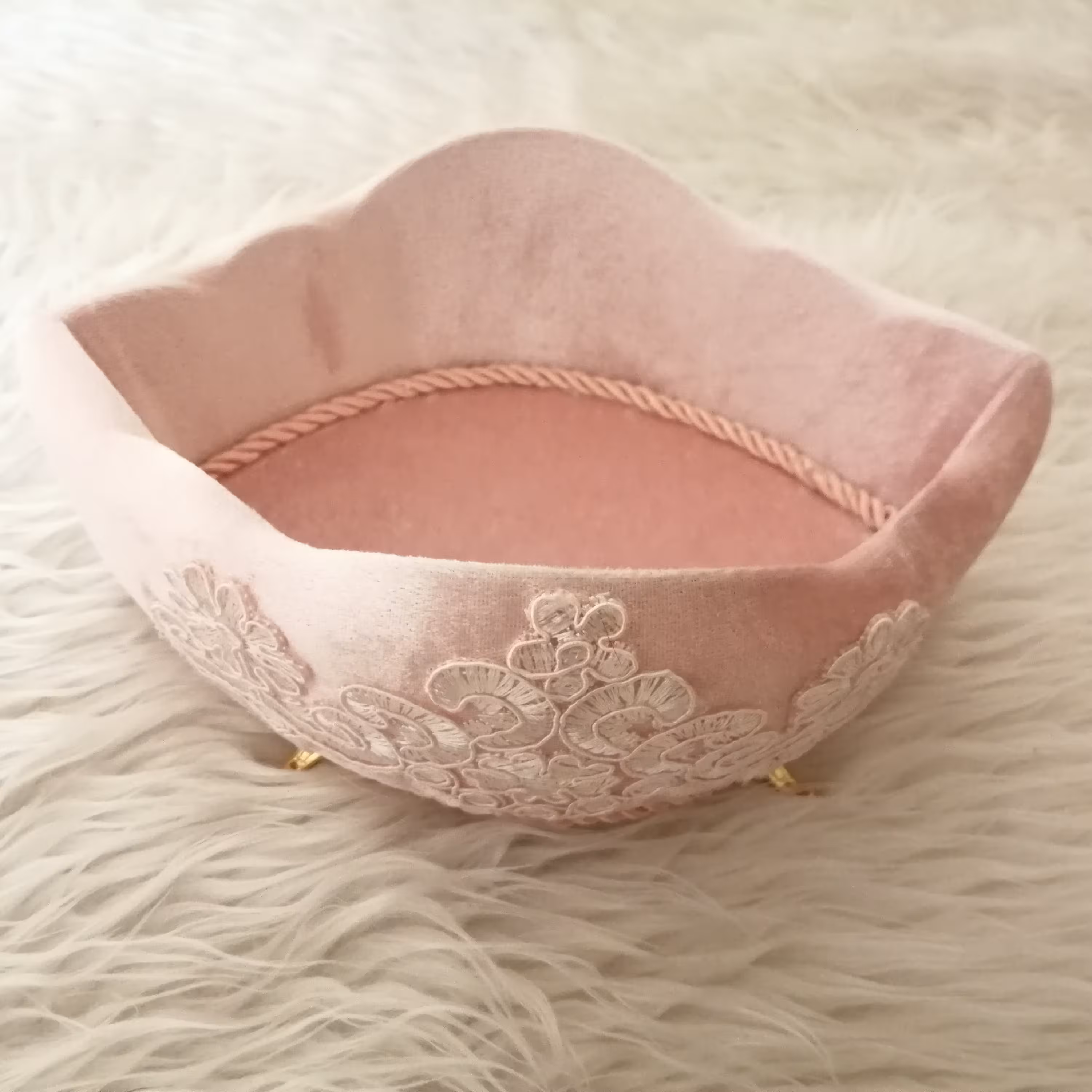 کشکول مخملی سایز کوچک