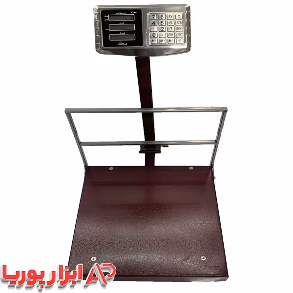 باسکول 300کیلوگرم کمری دقت 20گرم کیبرد استیل بدنه سنگین و محکم نمایشگر به روز شده